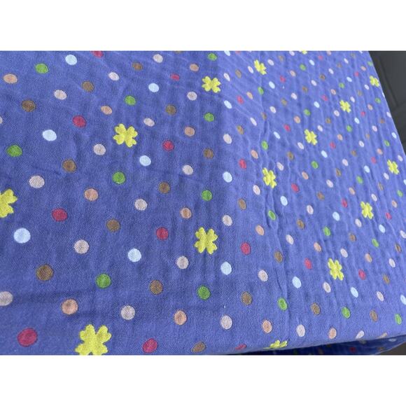 Lightweight Four Leaf Clover Throw Blanket X Large 100% Cotton Soft Reversible - Picture 1 of 13